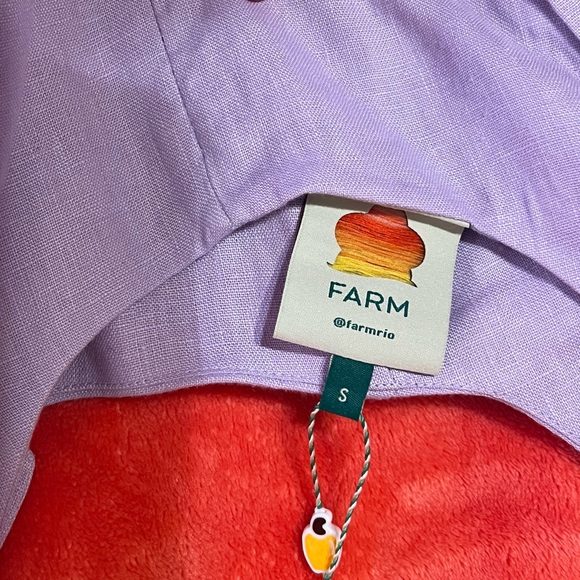 Farm Rio Linen Corset Top - Picture 12 of 16